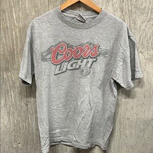 Coors Light Gray Men's Short Sleeve T-Shirt - M